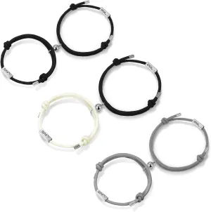 2pcs Bracelet Wristband Couples Braided Bangle Love Friendship 3 pairs Unique Delicate Jewelry Accessories