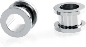 2PCS Mens Womens Gauges for Ears Unique, Unique Stretcher Expander Piecing Jewelry for Ear Silver Hoop