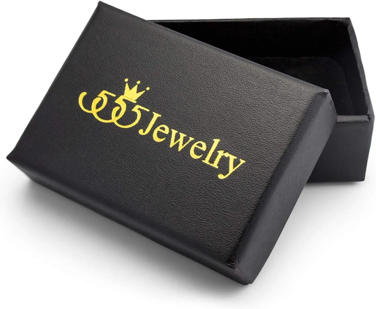 555Jewelry Womens Stainless Steel Square Cube Shape Glittery Cute Stud Earrings