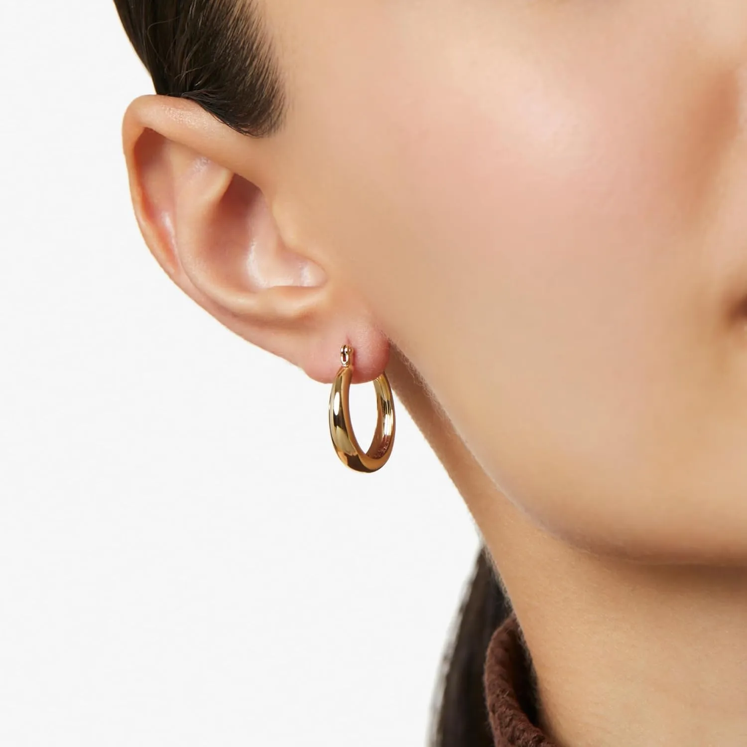 Ana Luisa Jewelry Hoop Earrings for Women Trendy -14K Gold Plated & Silver Rhodium Plated Earrings Hoops - Chunky, Thin, Dome, Drop & Safety Pin Assorted - Hypoallergenic Tarnish-Free - Dainty Jewelry