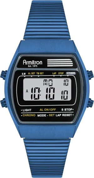 Armitron Sport Retro Men's Digital Chronograph Bracelet Watch, 40/8487