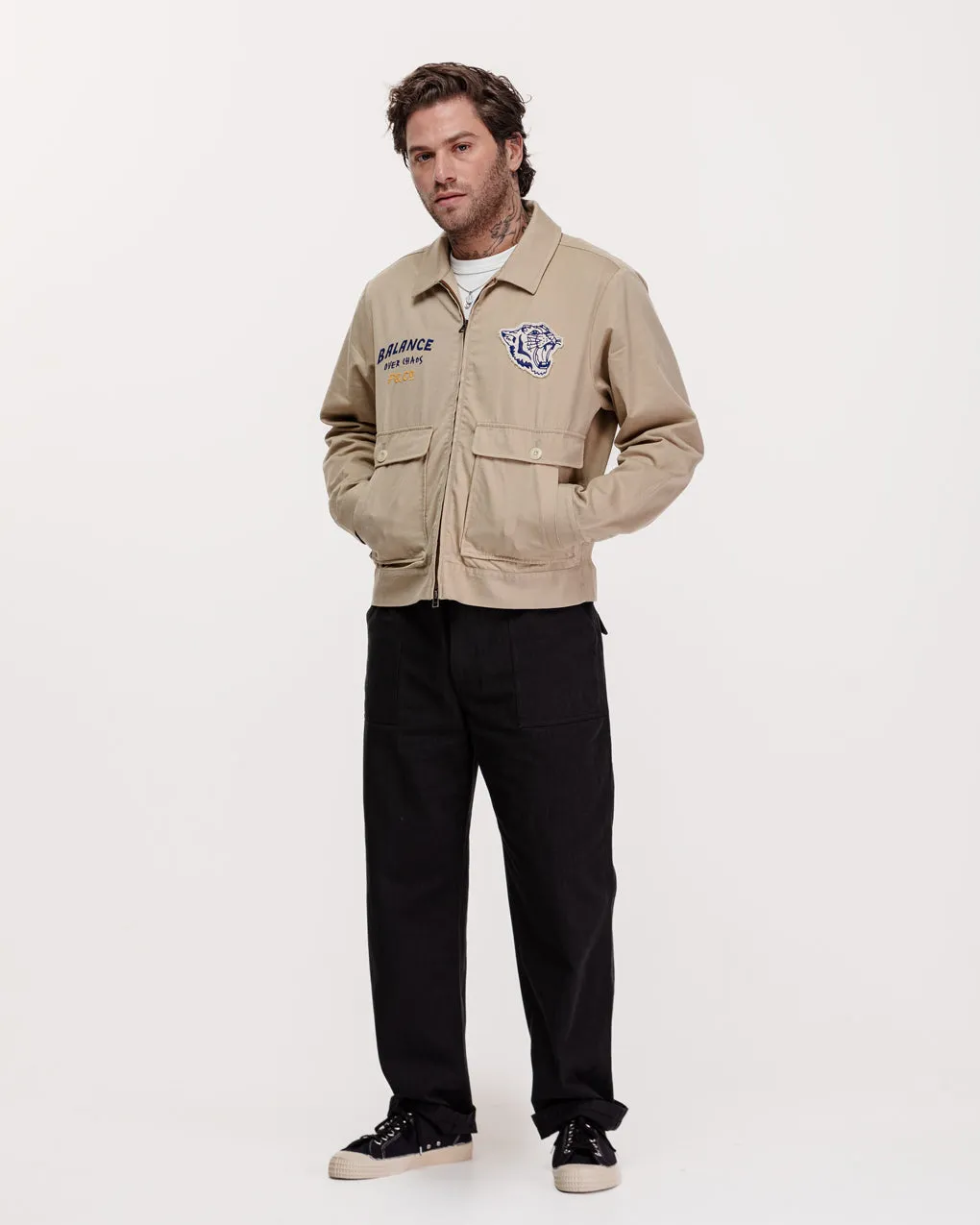 Balance Road Jacket - Stone