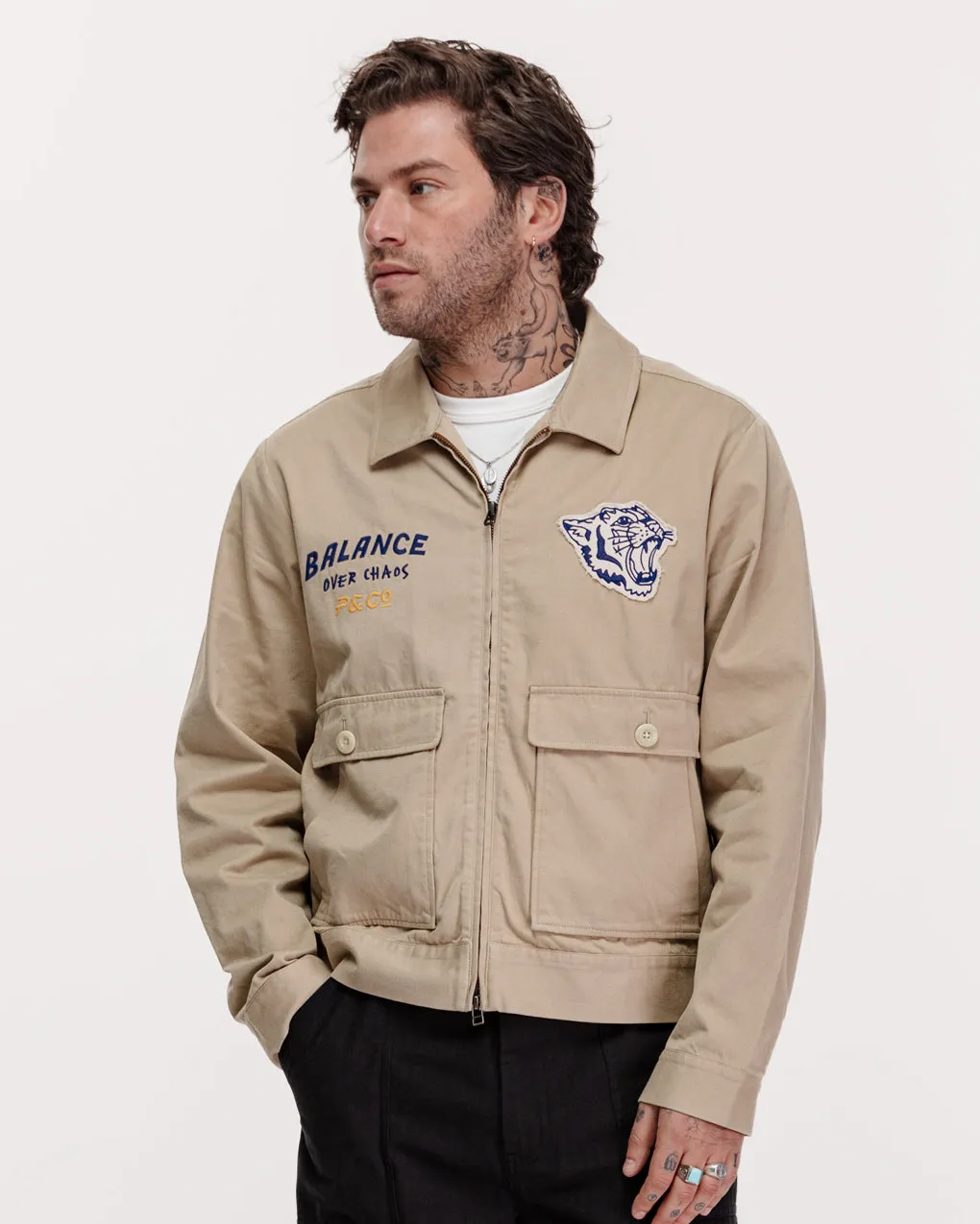 Balance Road Jacket - Stone