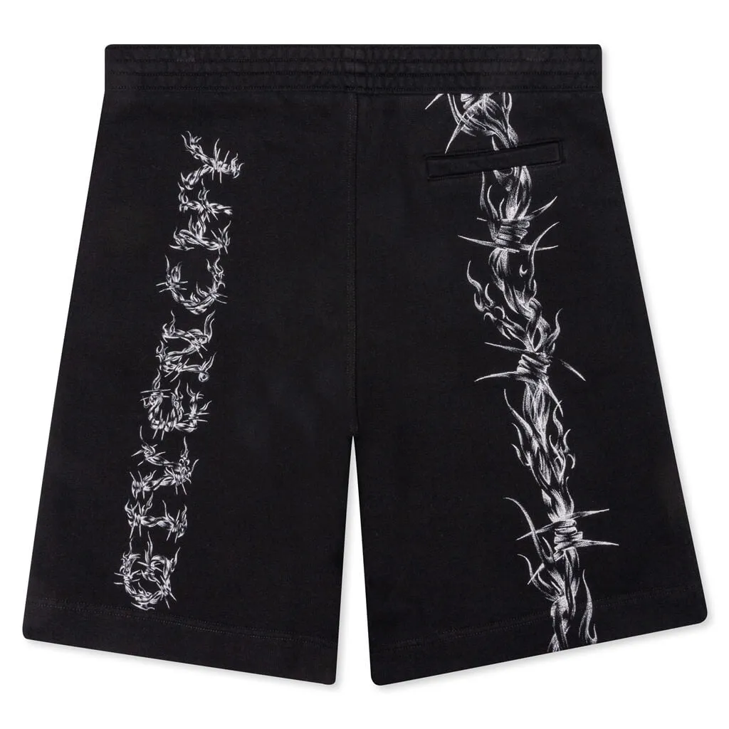 Barbed Wire Bermuda - Black