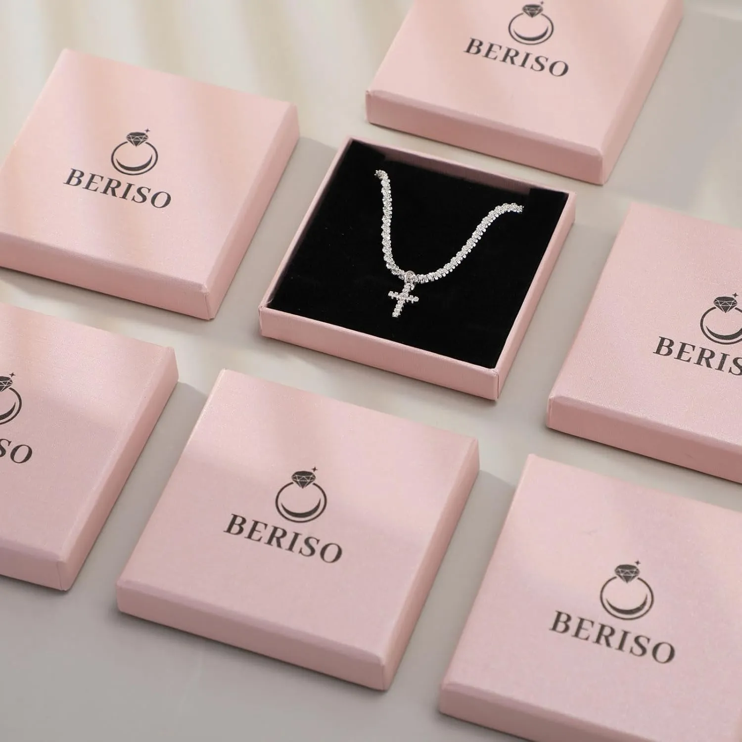 BERISO Ankle Bracelets for Women 14k Gold Plated Waterproof Letter Dainty Initial Anklets for Women Adjustable Size Jewelry Gifts for Women