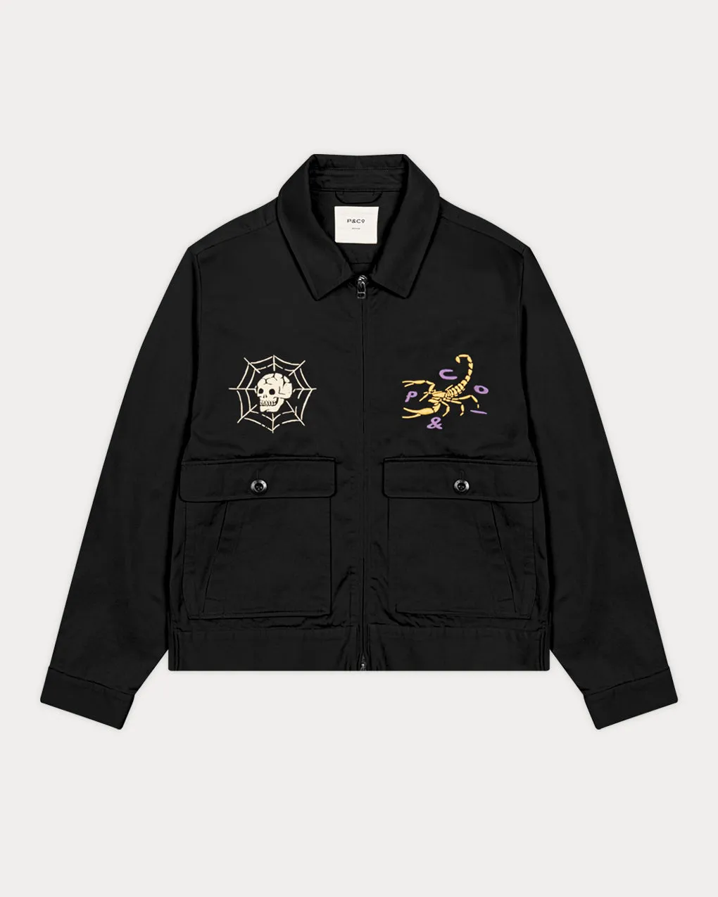 Chaos Road Jacket - Washed Black