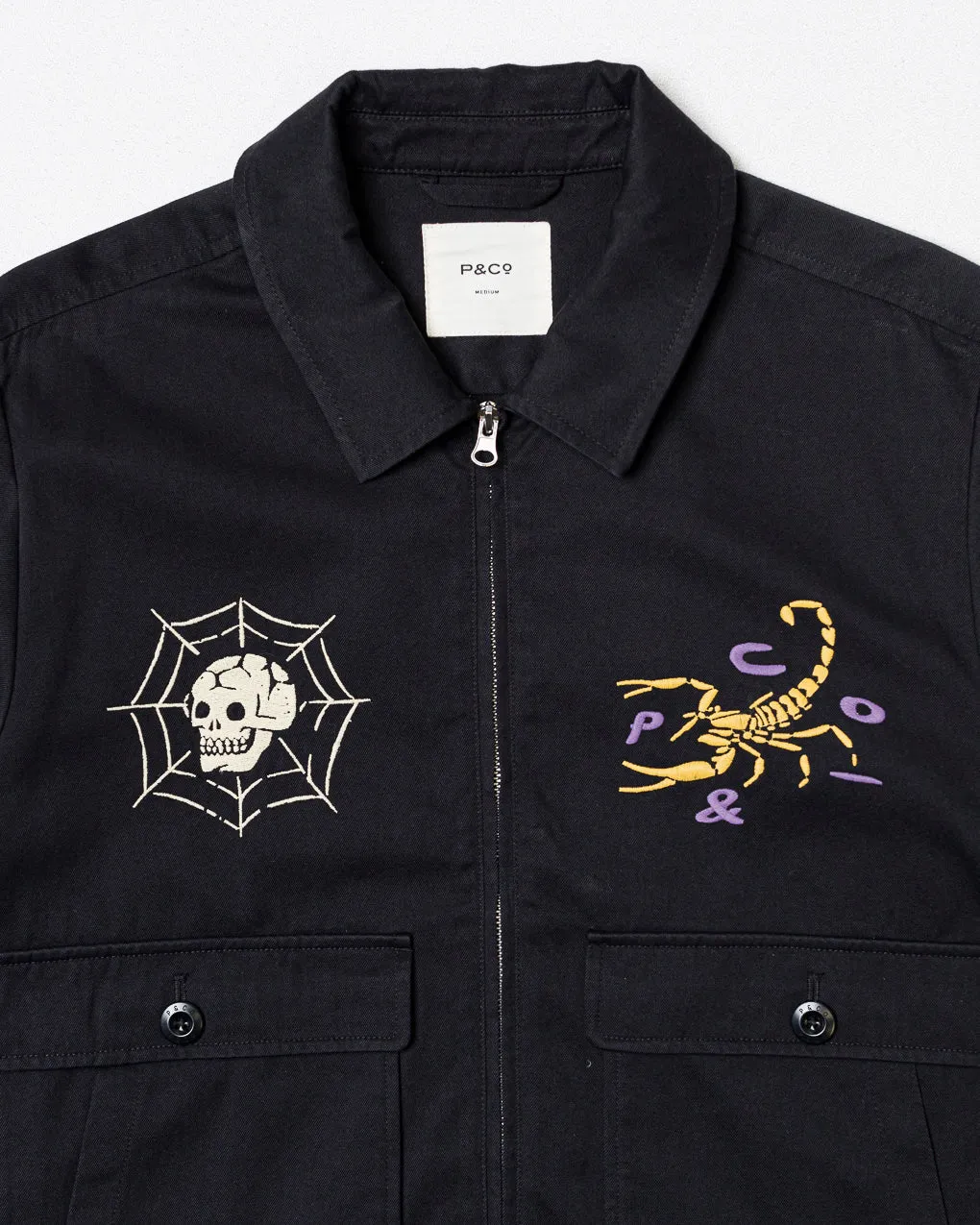 Chaos Road Jacket - Washed Black