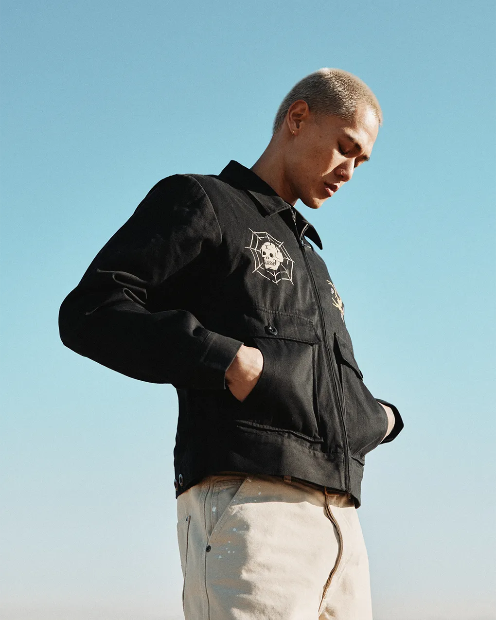 Chaos Road Jacket - Washed Black