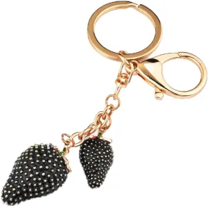 Cherry Bag Charms Lovely Fruits Shape Cute Handbags Purse Charms for Women Girls Keychain Accessory