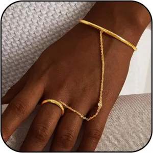 choice of all Hand Chain Bracelet Gold Bracelets Fing Ring Silver Rhinestone Chain Hand Jewelry Gifts for Women Trendy Stuffers