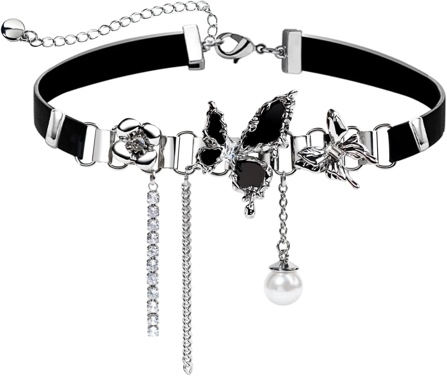 Choker Necklace for Women Leather Choker Goth Choker Y2K Choker Necklace