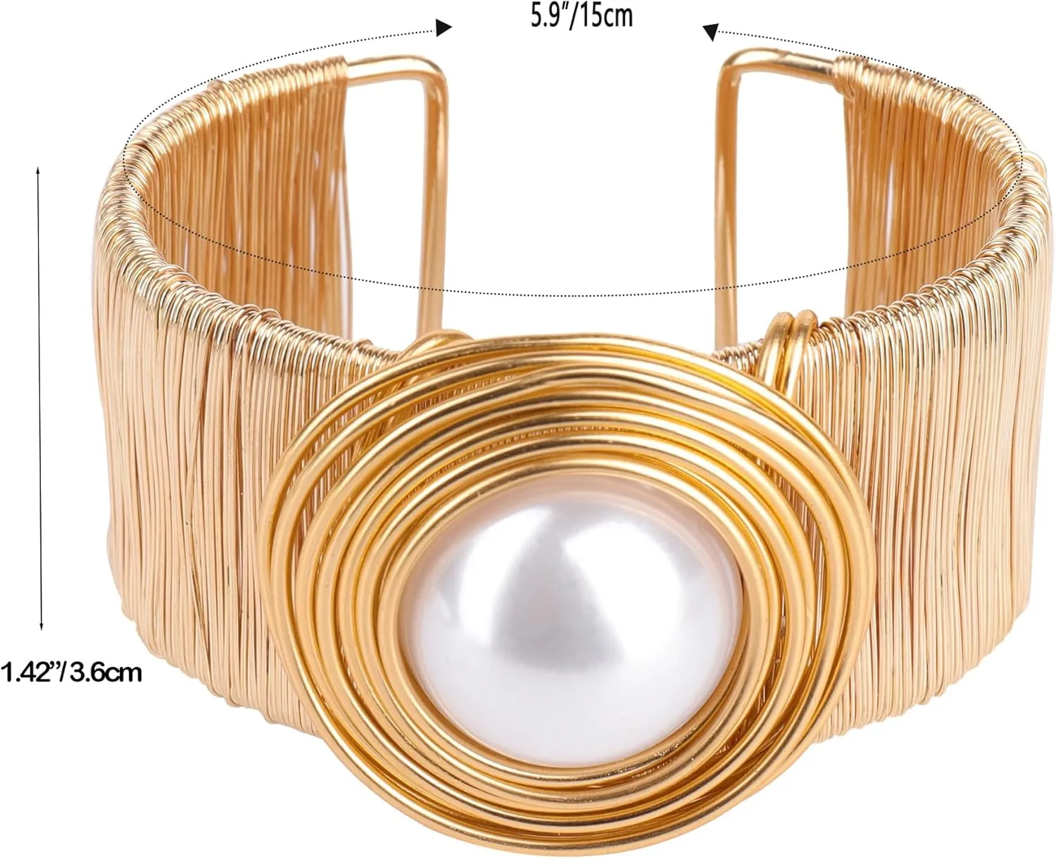 Chunky Gold Cuff Bracelets for Women Stack Silver Bracelet Vintage Bohemian Indian Bangles for Women Adjustable Open Wide Gold Bangle Bracelet Trendy Statement Jewelry