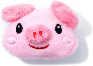 Cute Little Pig Plush Brooch for Daughter Son Cartoon Animal Doll Lapel Pin Clothing Backpack Accessories Decoration Pin for Women Party Holiday Friendship Jewelry Xmas Birthday Niece Granddaughter