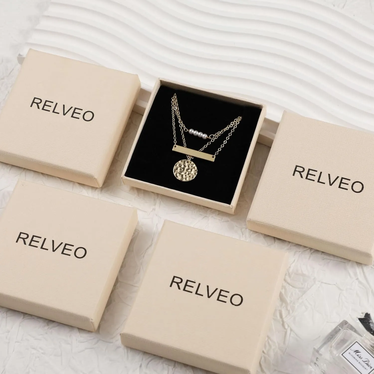 Dainty Gold/Silver Layered Pendant Necklaces Snake Chain, Twisted Rope, Herringbone, Trendy Layering Chain Necklace for Women Jewelry Gifts