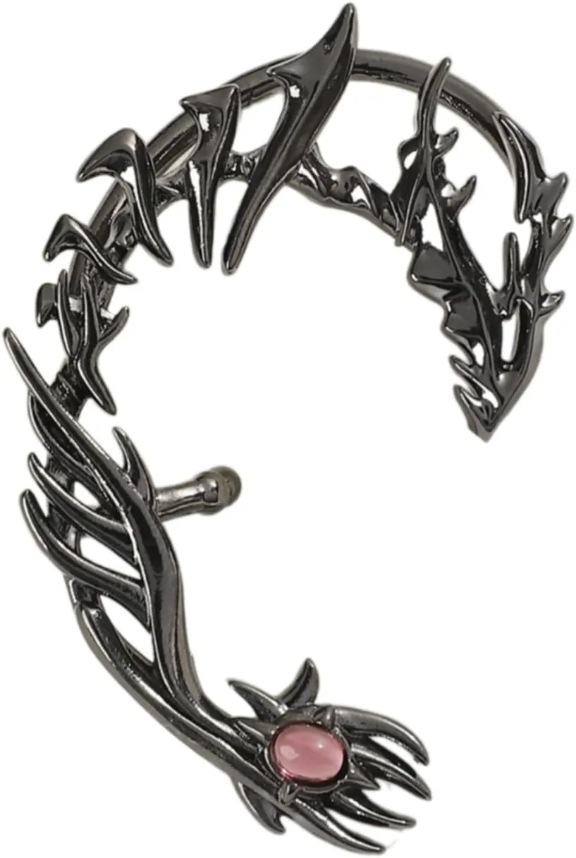 Delicate Dragon Ear Cuff Stylish Ear Cuff Unisex Ear Clip Unique Accessory Unique Ear Adornments Suitable for Parties