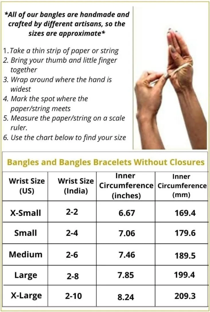 Efulgenz Indian Bangle Set for Women Floral Crystal Bracelet Indian Bridal Jewelry for Wedding Statement Fashion Jewelry (2 Pcs)