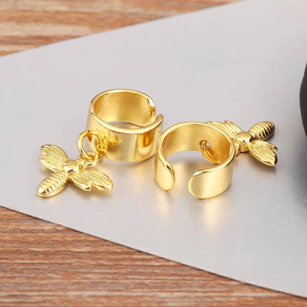 Fashion Waterdrop/Leaf/Snake Shape Ear Cuff - No Piercing Clip Earrings - 9 Styles For Women Daily Party Jewelry Gifts