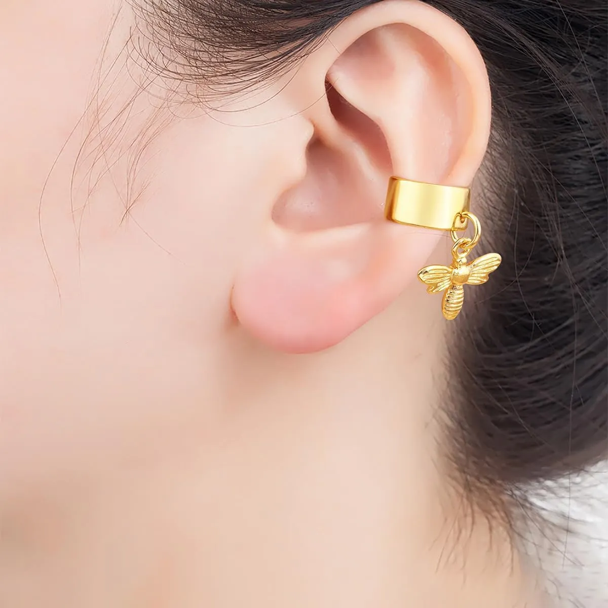 Fashion Waterdrop/Leaf/Snake Shape Ear Cuff - No Piercing Clip Earrings - 9 Styles For Women Daily Party Jewelry Gifts