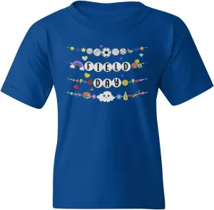 Field Day Let The Games Begin - Friendship Bracelet Youth Unisex T-Shirt
