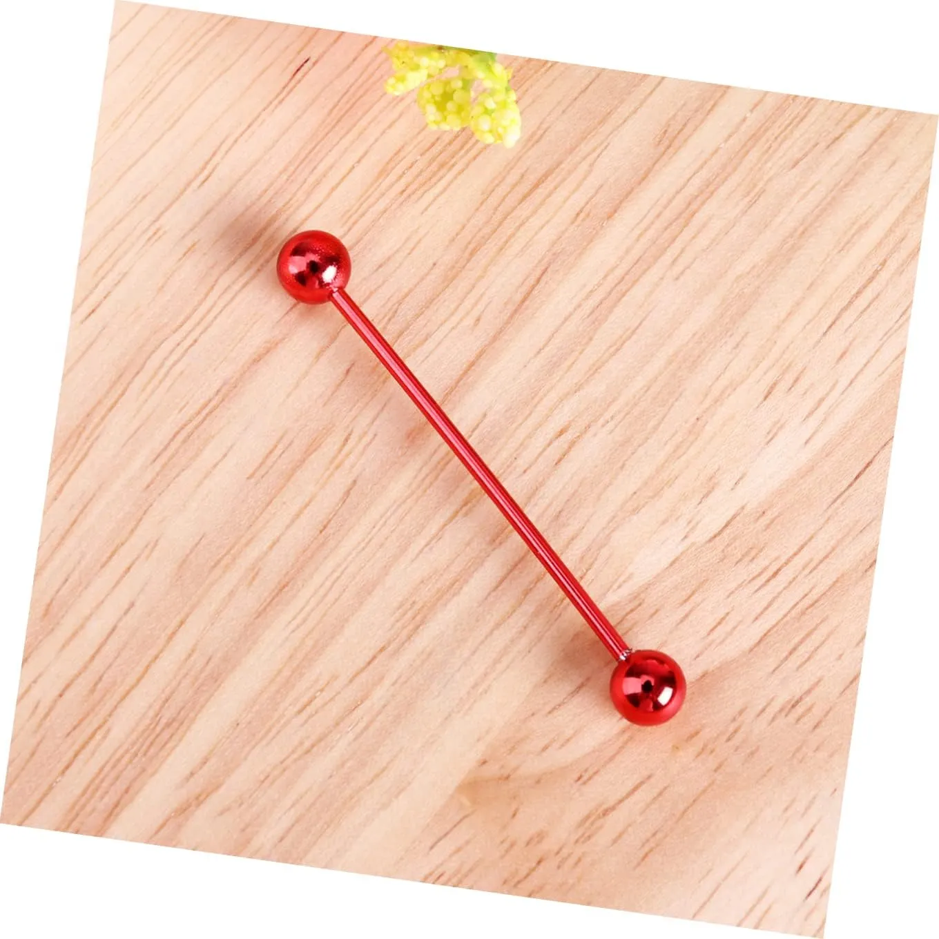 for Extra Bar Forward Bone Earring Studs Cartilage Stainless Long Red Barbell Jewelry Allergy Steel Industrial Earrings Piercing Free Men Helix Women Ear Tragus