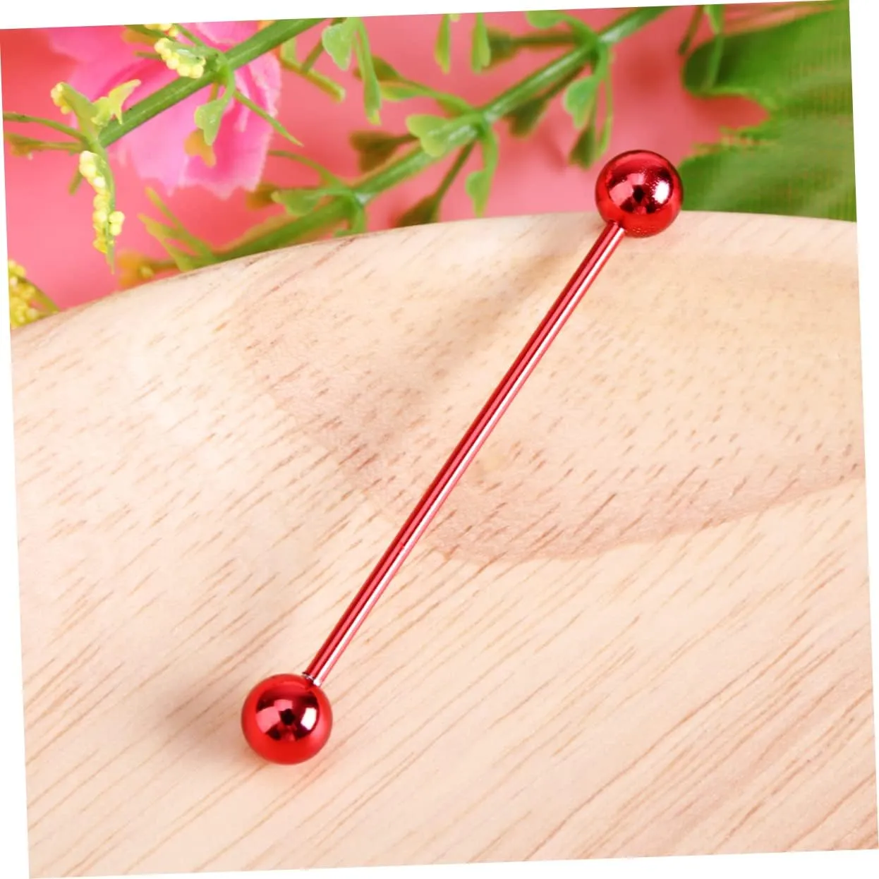 for Extra Bar Forward Bone Earring Studs Cartilage Stainless Long Red Barbell Jewelry Allergy Steel Industrial Earrings Piercing Free Men Helix Women Ear Tragus