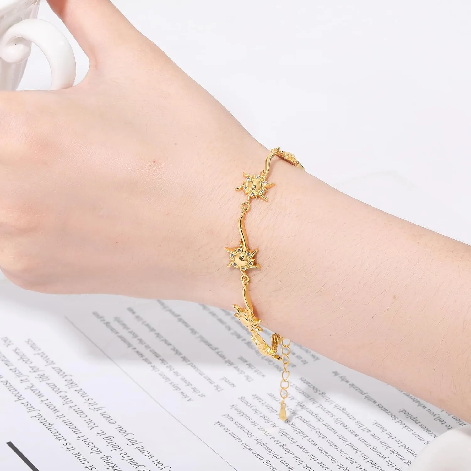 Gifts for Women, Unique Gifts Idea Princess Bracelets Birthday Gifts for Women Sister Best Friend Daughter Bestie Friendship