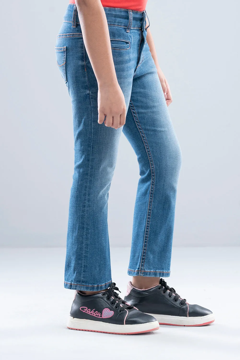 Girls Denim Pant (6-8 Years)