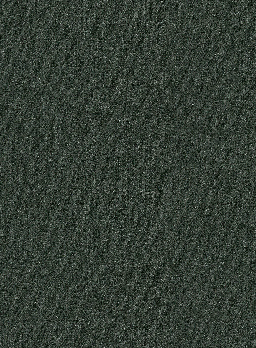 Green Heavy Tweed Pants