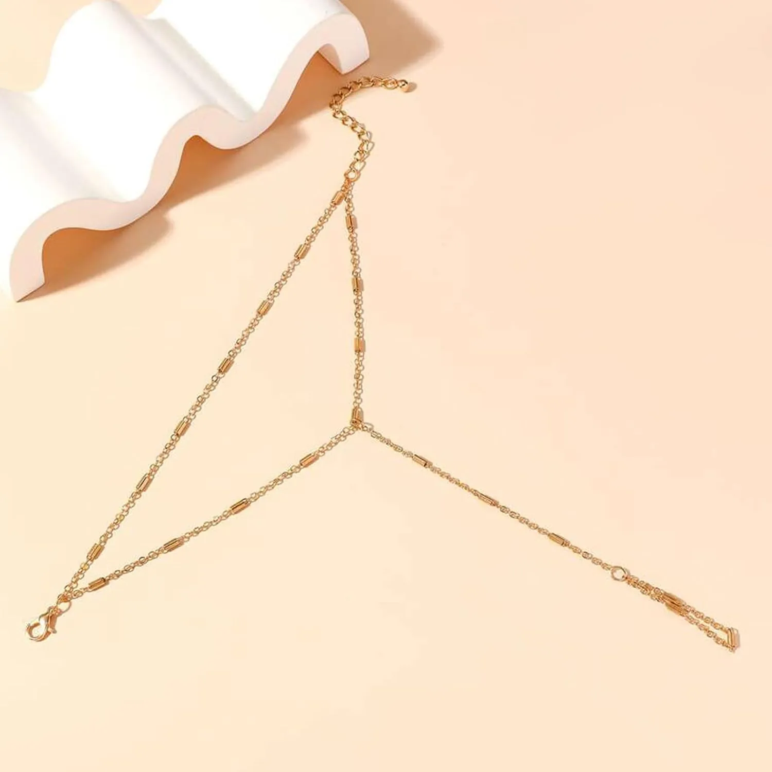 Hand Chain Bracelet Ring Bracelet Dainty Finger Ring Slave Bracelets Zircon Hand Jewelry for Women Trendy Jewelry Gifts
