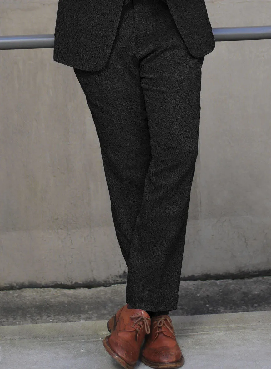 Highlander Black Tweed Suit