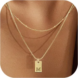 Krfy Cursive Gold Initial Pendant Necklace Iced Out Miami Cuban Link Chain for Women 18K Gold Plated Alphabet Letter Pendant Choker Hip Hop Chain Trendy Rapper Jewelry