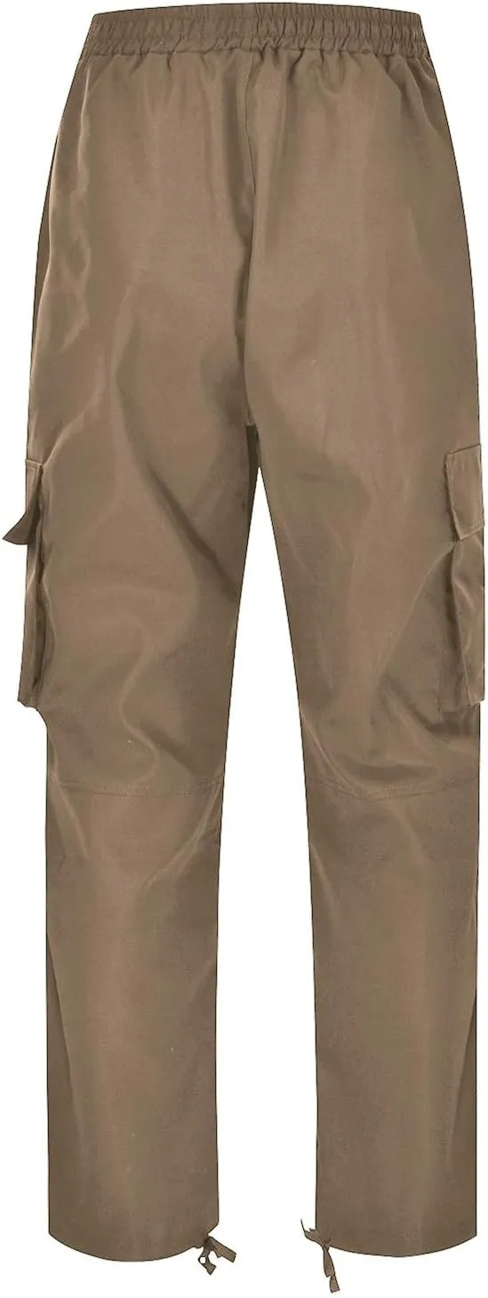 Men's Cargo Pants with Pockets Hat Multi Woven Pocket Foot Rope Solid Pants Gear Men's Hiking Tactical Sweatpants
