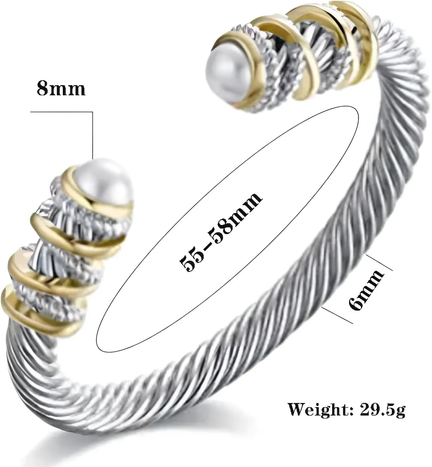 Multi Twisted Cable Wire Cross Bracelet For Women Men Classic Stainless Steel Fashion Stackable OPen Bangle Open Cuff Bangles Vintage Jewelry With Gemstone