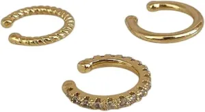 New 2025 Fashion Delicate Zircon Cute Clip Earrings Buckle Ear Cuff No Piercings Cartilage For Women Trendy Jewelry Gifts Accessories Creative Gift
