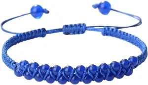 New 2025 Unisex 30 Styles Solid Color Natural Stone Handmade Knot Bracelet Bangles Buddhism Prayer Double Layer Beads Rope Gifts Jewelry Fashion Accessories Creative For Women And Men Men
