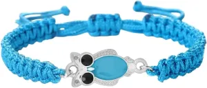 New 2025 Unisex Owl Woven Rope Adjustable Bangles Handmade Bracelets Lucky Prayer For Women Men Animal Jewelry Couple Gift Friend Fashion Trendy Accessories Creative For Women And Men