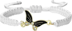 New 2026 Unisex Stainles Stell Fashion Handmade Rope Bangles Butterfly Pendant Bracelet Jewelry For Women Men Prayer Woven Unisex Gift Red Lucky Trendy Accessories Creative For Women And Men