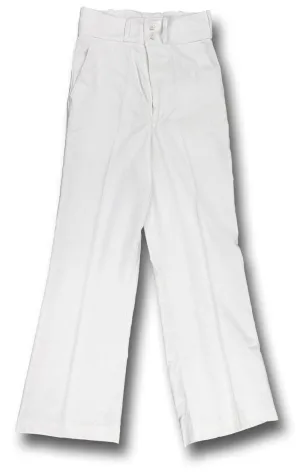 NEW WHITE BELLBOTTOM TROUSERS