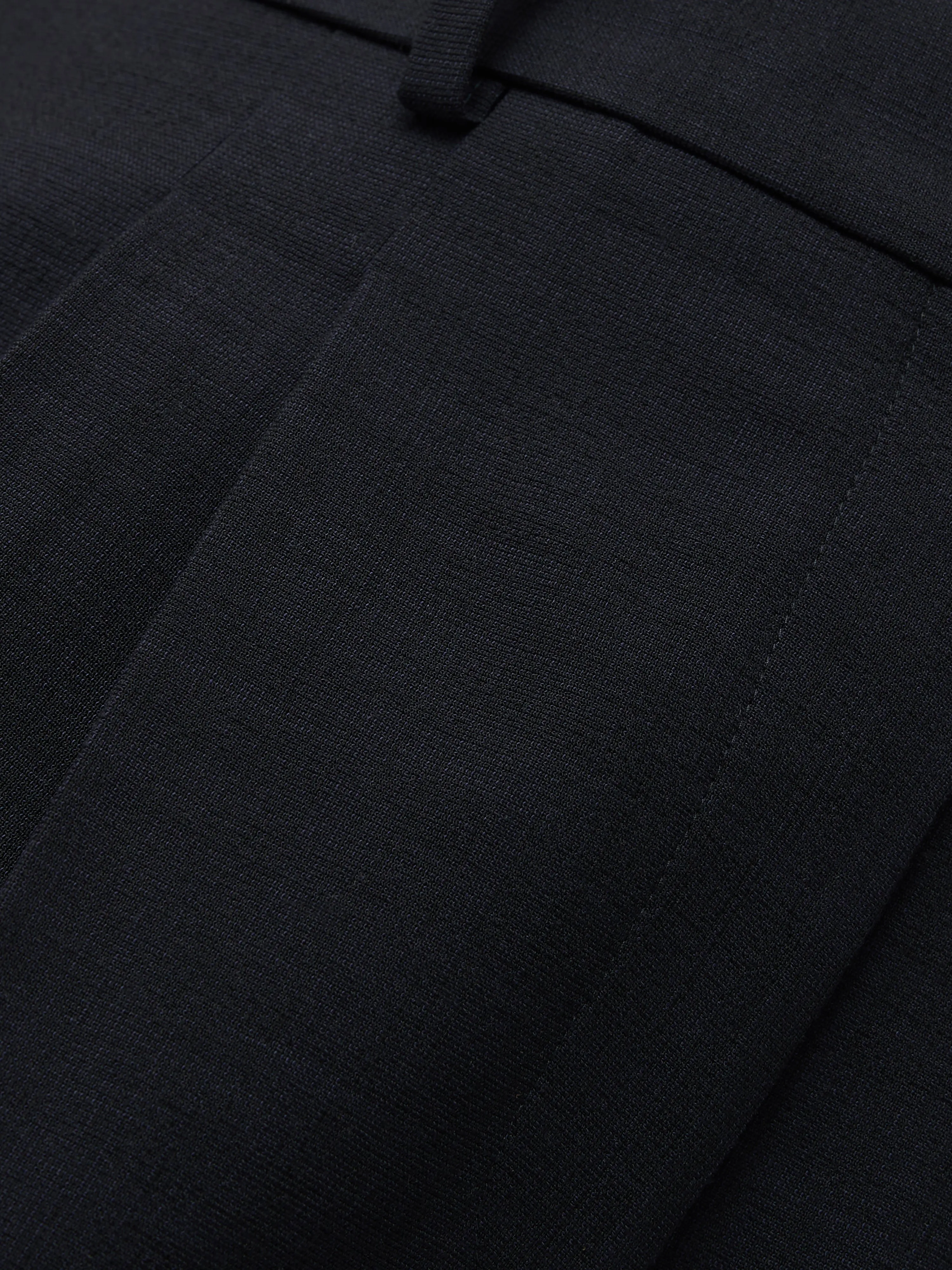 Nik Crosshatch Trouser | Navy