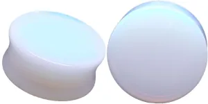 Opalite Organic Stone Ear Plugs Gauges Sold in Pairs