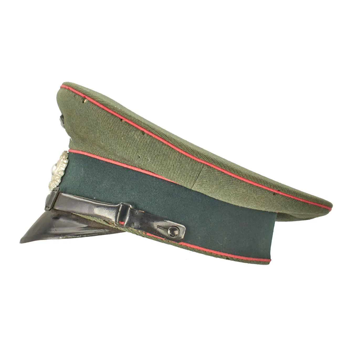 Original German WWII Heer Panzer EM & NCO Schirmmütze Visor Cap - size 57 1/2