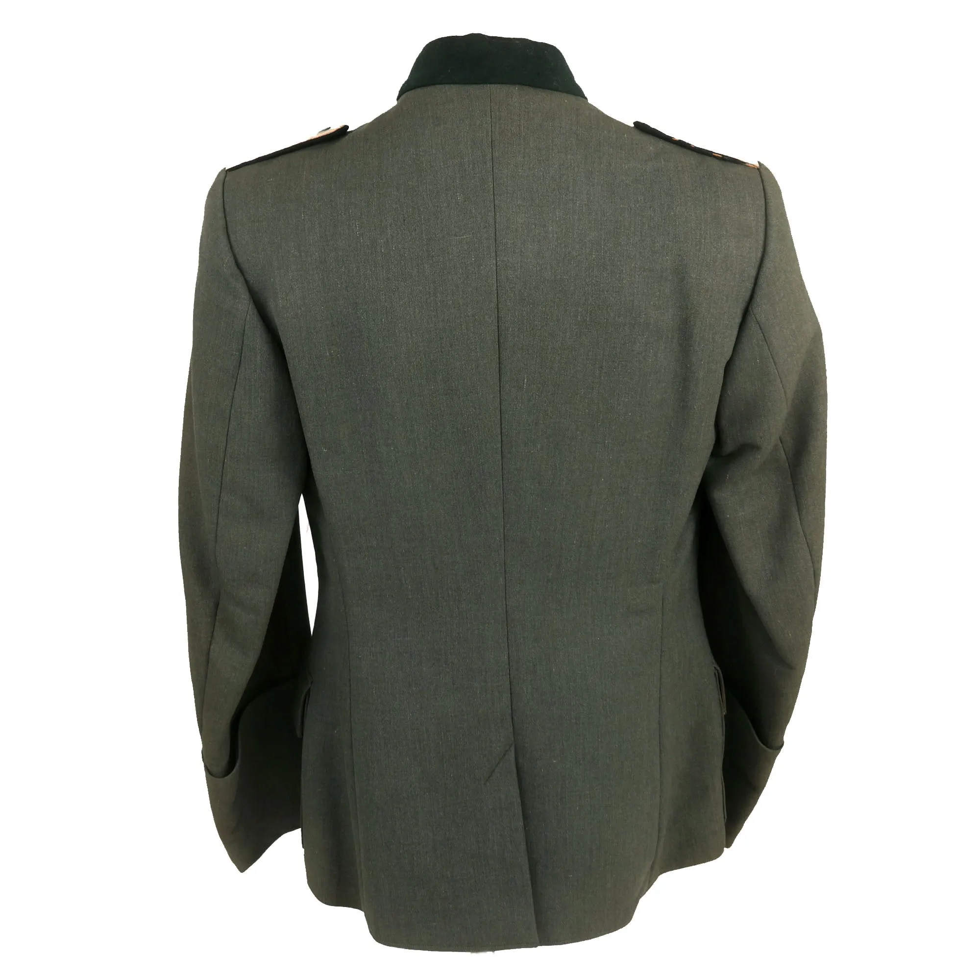 Original German WWII Heer Pioneer Combat Engineer Leutnant Officer's M36 Field Uniform Tunic with Trousers
