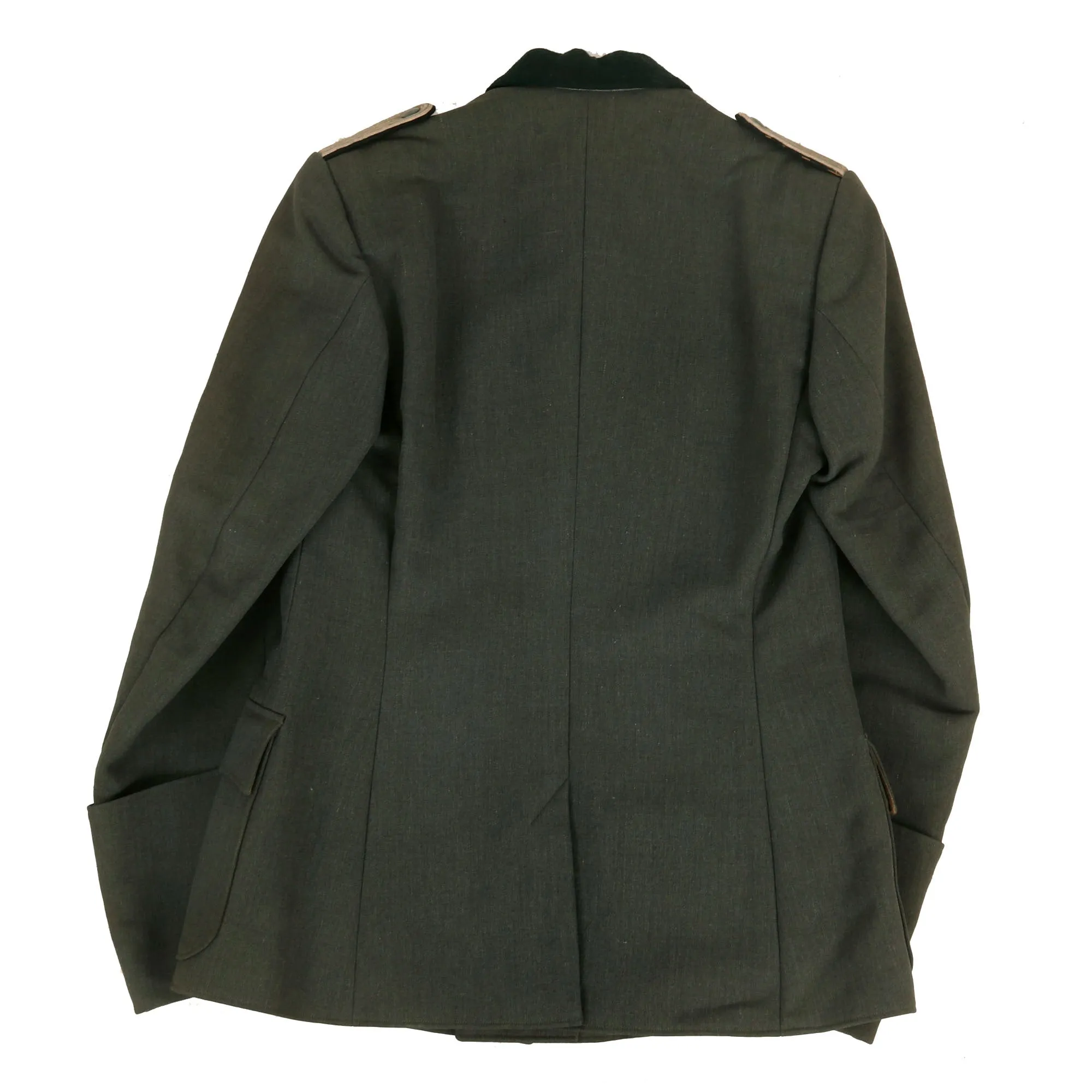 Original German WWII Heer Pioneer Combat Engineer Leutnant Officer's M36 Field Uniform Tunic with Trousers