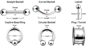 Pair (2PCS) CONCAVE COCONUT WOOD PLUGS Double Flare Gauges Organic Ear Tunnels 9322