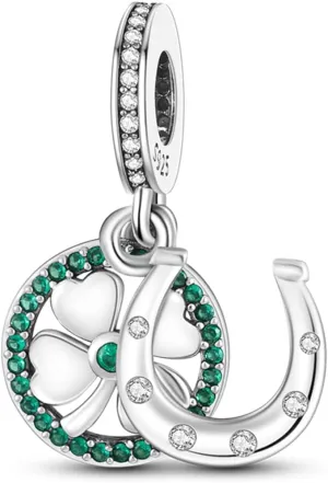 Parmuz 925 Sterling Silver Charm for Bracelet Necklace Dangle Love Mom Ocean travel Butterfly Party Charm Beads Pendants DIY Jewelry for Women