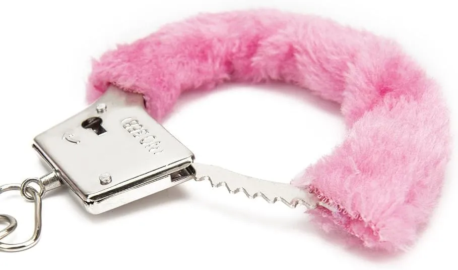 Pink Couple Bracelet for Women Black Fluffy Bracelet Statement Cuff Ankle Bracelets Adjustable Binding Cuff Bracelets Delicate Cosplay Prop Jewelry Accessories