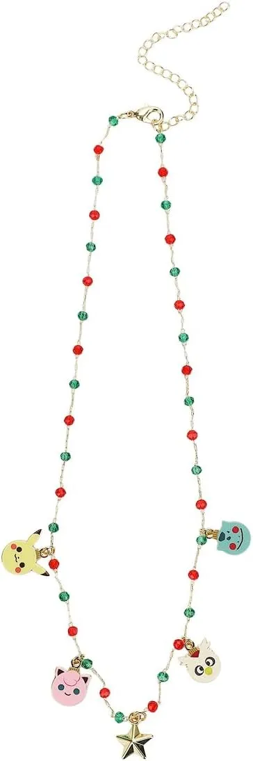 Pokmon Holiday-Themed Beaded Necklace