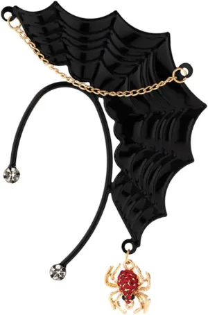 Rhinestone Gothic Ear Cuff Elf Wings Clip-on Non-Piercing Fashion Earring for Women Perfect for Special Days