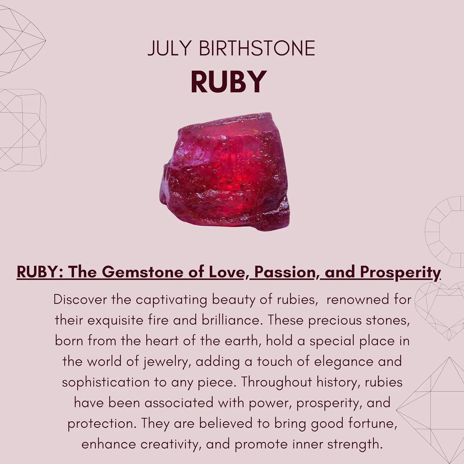 Ruby Necklace for Women, Premium Gold Pear Drop Necklaces for Women - Tarnish Free 18K Gold Plated Certified S925 Classic Statement Necklace Gold Jewelry for Women - Mothers Day Gifts for Mom Wife