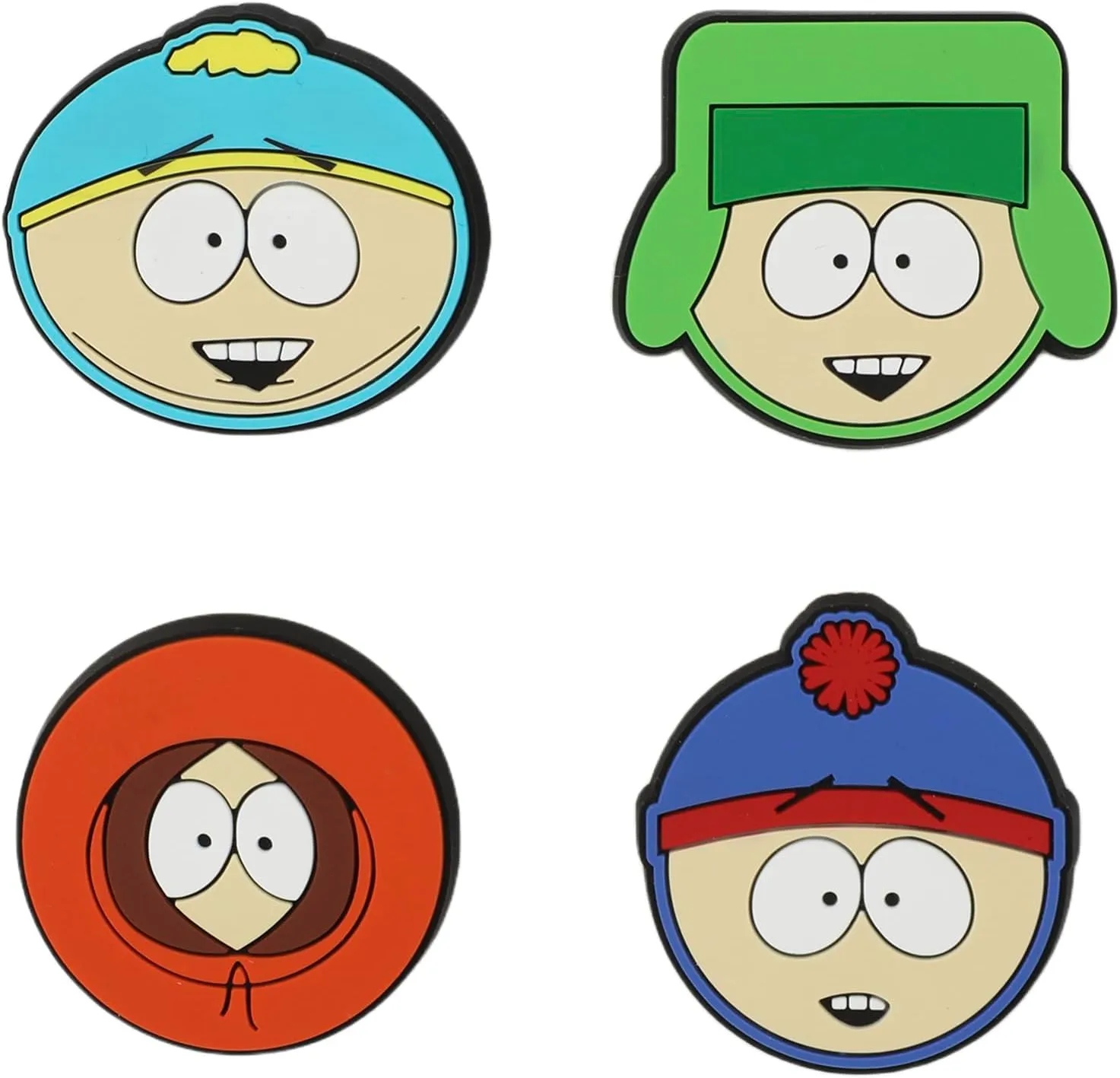 South Park Main Characters 4-Piece Lapel Pin Set